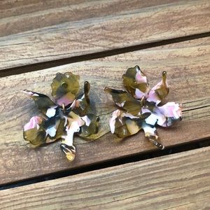 Lele Sadoughi Flower Earrings